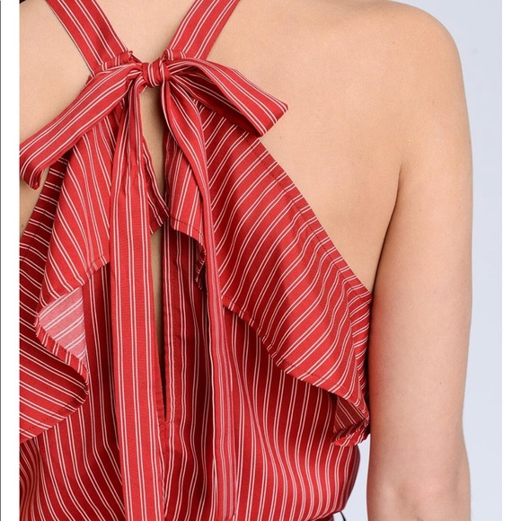 Ruffle halter dress - Picture 4 of 4